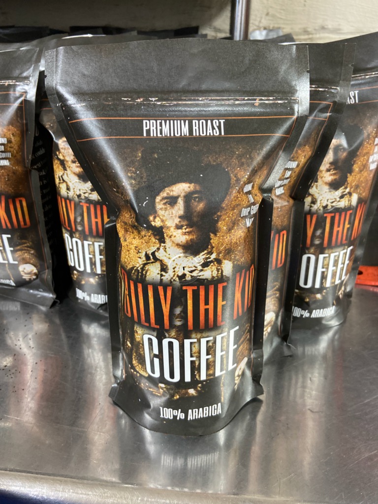 Billy the Kid Coffee on Assembly Line